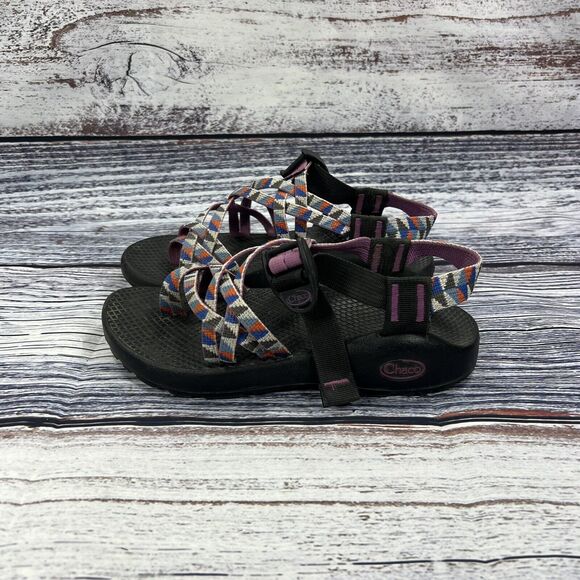 Chaco Zx/2 Camper Purple Strappy Sandals Shoes, Women size 5 - Picture 3 of 8